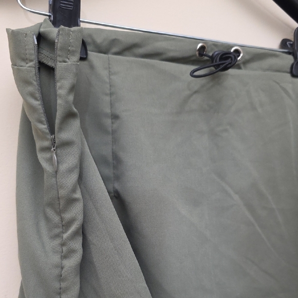 SHEIN Olive Green Midi Skirt - Picture 5 of 6